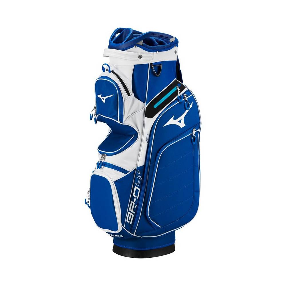 Mochila Mizuno BR-D4C Cart - Homem - Azuis/Branco - IDXBE3642